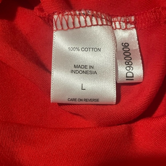 New York & Company Vibrant Red shorts jumper - Picture 12 of 12